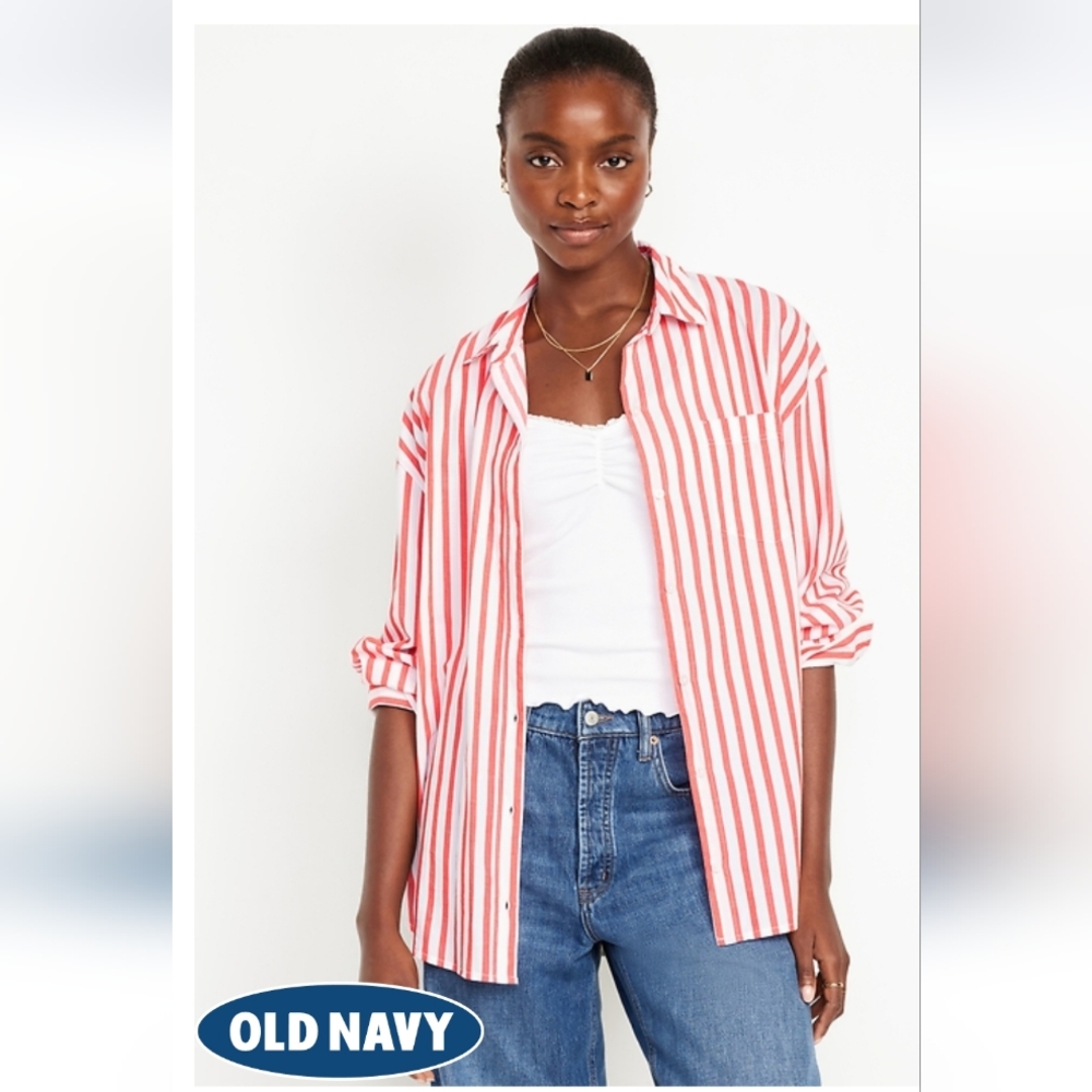 The boyfriend shirt striped